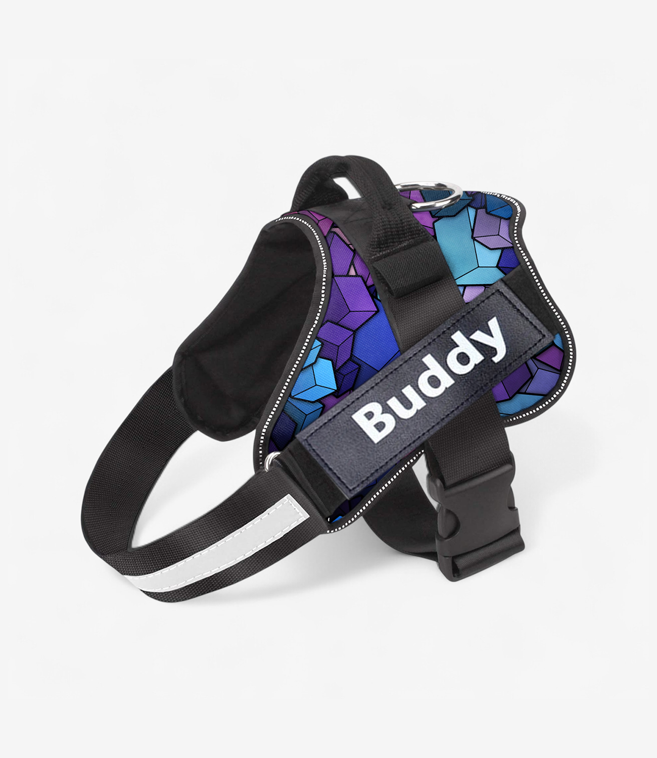 Vest Harness For Dog - Blue Diamond