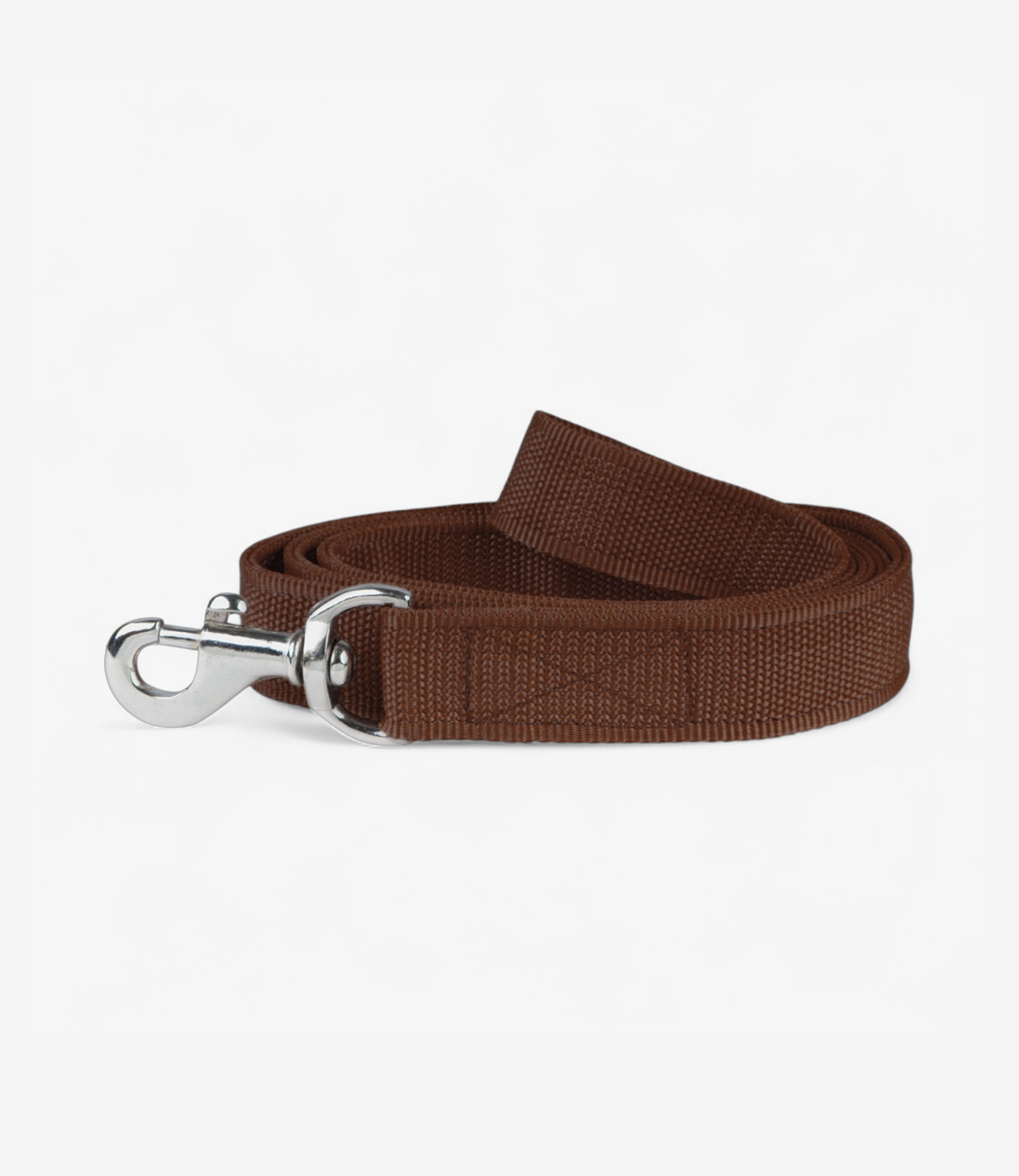 Nylon Dog Leash - Brown